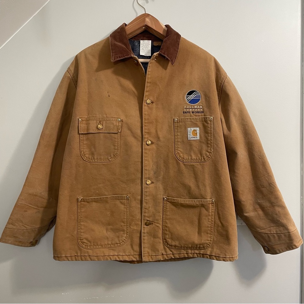 Carhartt Brown Jacket with Logo